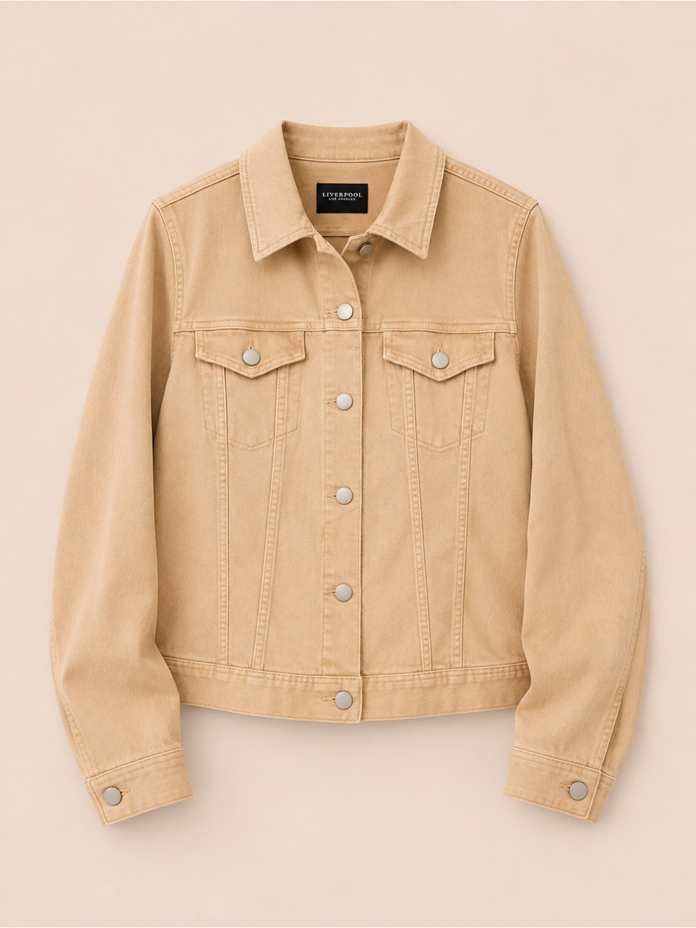 Liverpool Women's Tan Denim Jacket
